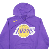 NIKE X NBA Los Angeles Lakers Mens Purple Hoodie USA S
