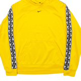 NIKE Mens Yellow Hoodie S
