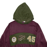 CAIMAN COMPANY Mens Maroon Hoodie S