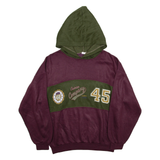 CAIMAN COMPANY Mens Maroon Hoodie S