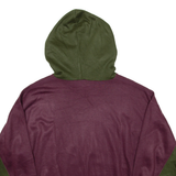 CAIMAN COMPANY Mens Maroon Hoodie S