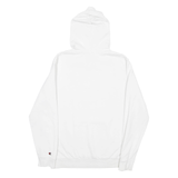 CHAMPION Mens White Hoodie S