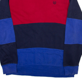 CHAPS Striped Mens Sweatshirt Blue M