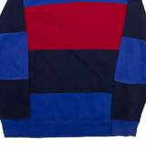 CHAPS Striped Mens Sweatshirt Blue M
