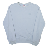 FILA Womens Sweatshirt Blue L
