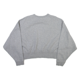 ADIDAS ORIGINALS Cropped Womens Sweatshirt Grey UK 10