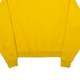 NIKE Womens Sweatshirt Yellow M