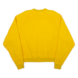 NIKE Womens Sweatshirt Yellow M