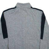 PUMA Full Zip Mens Sweatshirt Grey High Neck L