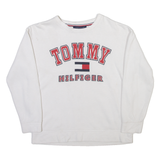 TOMMY HILFIGER Mens Sweatshirt White S