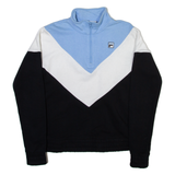 FILA Womens Sweatshirt Black 1/4 Zip S