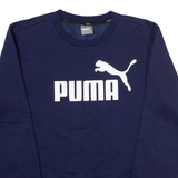 PUMA Mens Sweatshirt Blue S