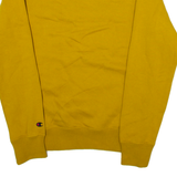 CHAMPION Mens Sweatshirt Yellow XS