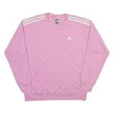 ADIDAS Womens Sweatshirt Pink S