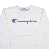 CHAMPION Mens Sweatshirt White S