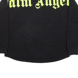PALM ANGELS Womens T-Shirt Black Long Sleeve S