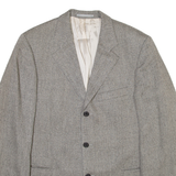 BOSS Mens Blazer Jacket Grey Wool M