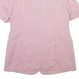 Womens Blazer Jacket Pink L