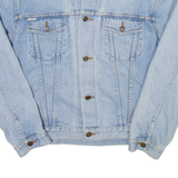 ROCKY Womens Denim Jacket Blue S