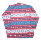 Mens Pullover Jacket Red Striped M