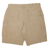 CARHARTT Mens Cargo Shorts Beige XL W38