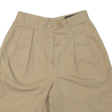 Womens Chino Shorts Beige XS W28