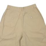 Womens Chino Shorts Beige XS W28