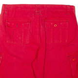 COOGI Mens Cargo Shorts Red XL W40