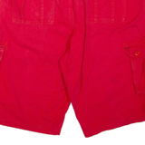 COOGI Mens Cargo Shorts Red XL W40