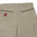 WRANGLER Mens Workwear Shorts Green M W34