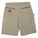 WRANGLER Mens Workwear Shorts Green M W34
