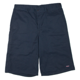DICKIES Mens Chino Shorts Blue XL W38