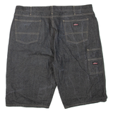 DICKIES Mens Denim Shorts Grey 2XL W44