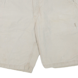 CARHARTT Mens Cargo Shorts Beige L W36