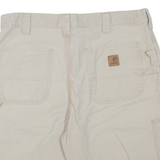 CARHARTT Mens Cargo Shorts Beige L W36