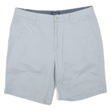 NAUTICA Mens Chino Shorts Blue M W34