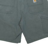 CARHARTT Mens Casual Shorts Green Relaxed XL W38