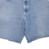 WRANGLER Mens Denim Shorts Blue L W36