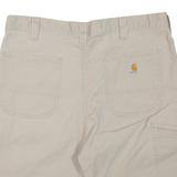 CARHARTT Mens Casual Shorts Beige L W36