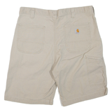 CARHARTT Mens Casual Shorts Beige L W36