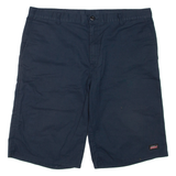 DICKIES Mens Chino Shorts Blue XL W40