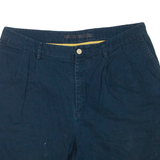 NAUTICA Mens Chino Shorts Blue L W36