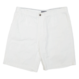 NAUTICA Mens Chino Shorts White L W36
