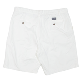 NAUTICA Mens Chino Shorts White L W36