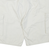 LEVI'S Mens Cargo Shorts White XL W40