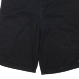 DICKIES Mens Workwear Shorts Black L W36