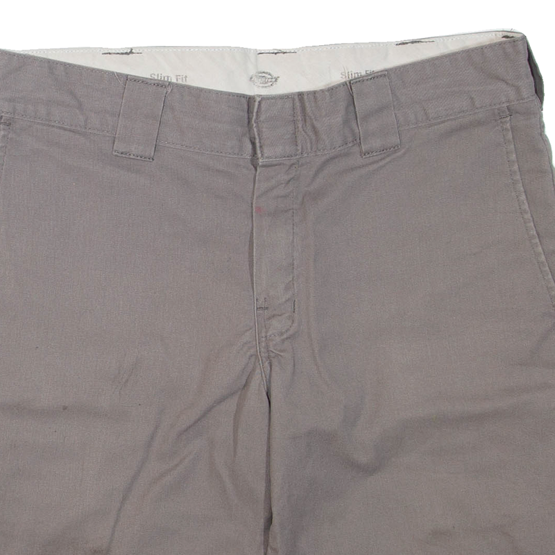DICKIES Mens Chino Shorts Grey Regular M W34