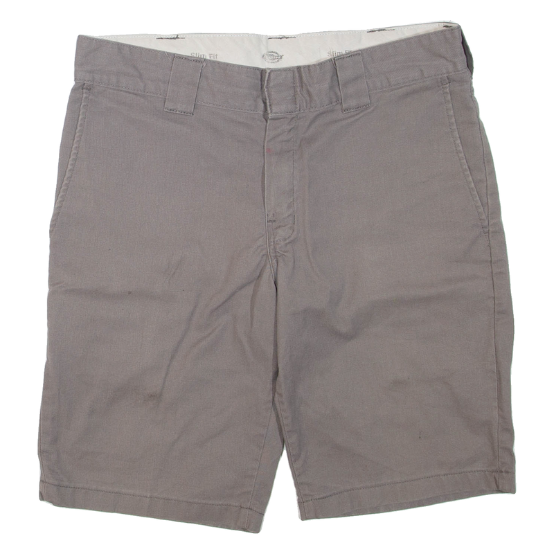 DICKIES Mens Chino Shorts Grey Regular M W34