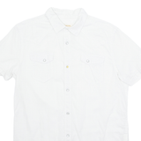 DIESEL Mens Shirt White Polka Dot M