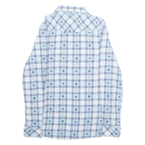 WRANGLER Womens Shirt Blue Crazy Pattern Long Sleeve M